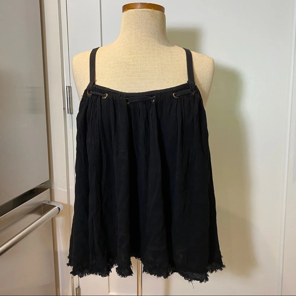 Free People Tie Back Top